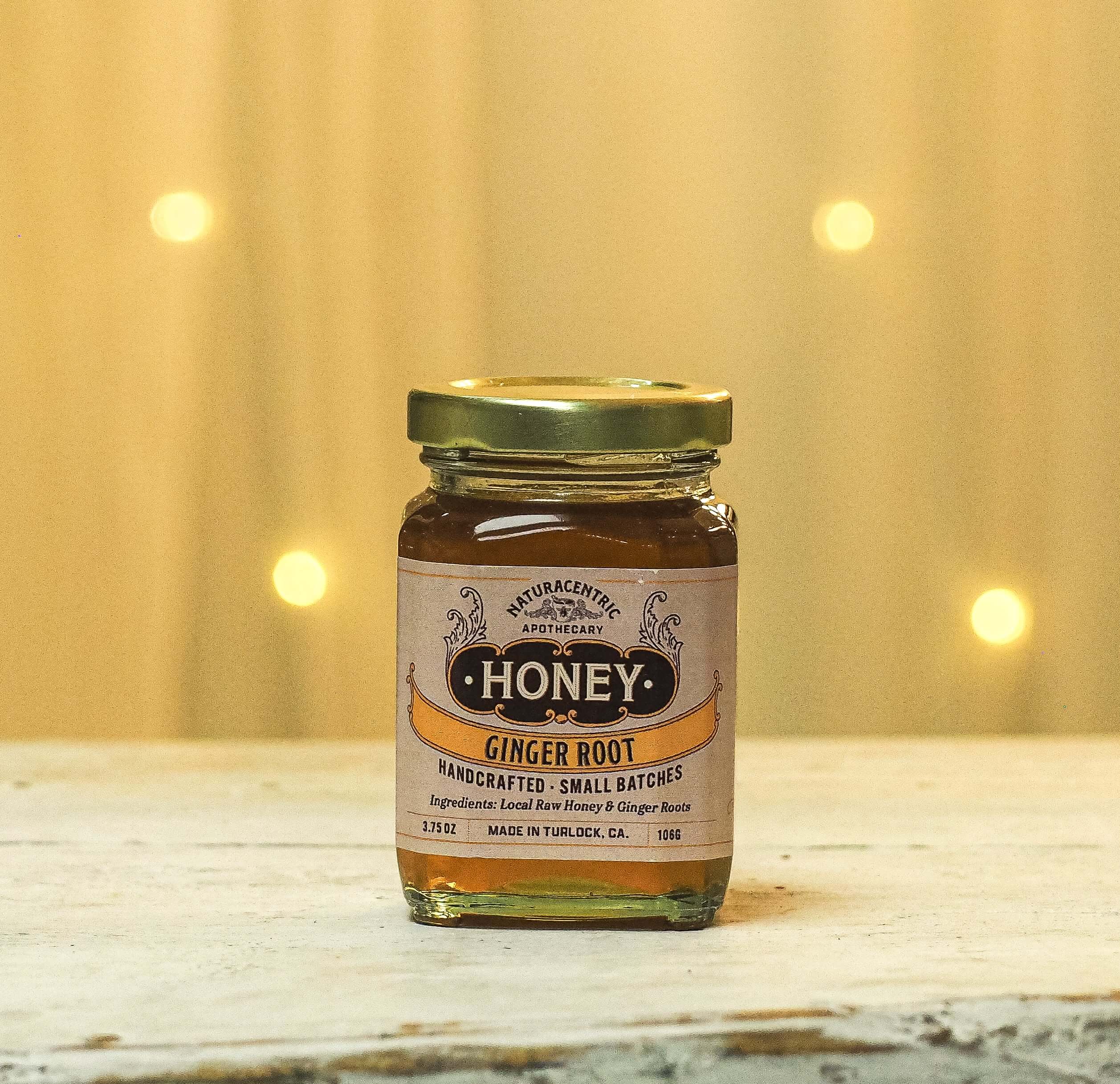 Herbal Infused Meyer Lemon Raw Honey