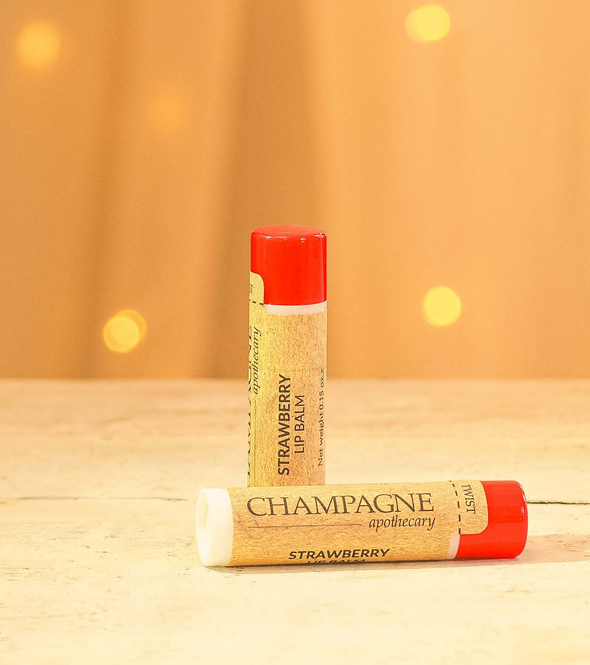 Champagne Apothecary All Natural Lip Balms