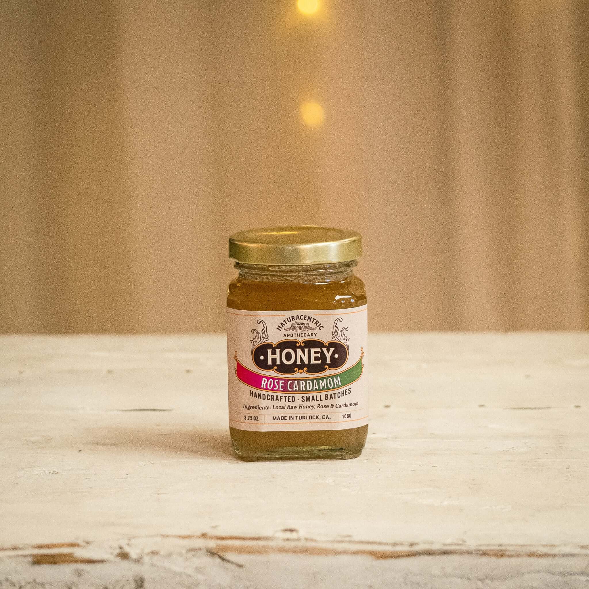 Herbal Infused Meyer Lemon Raw Honey