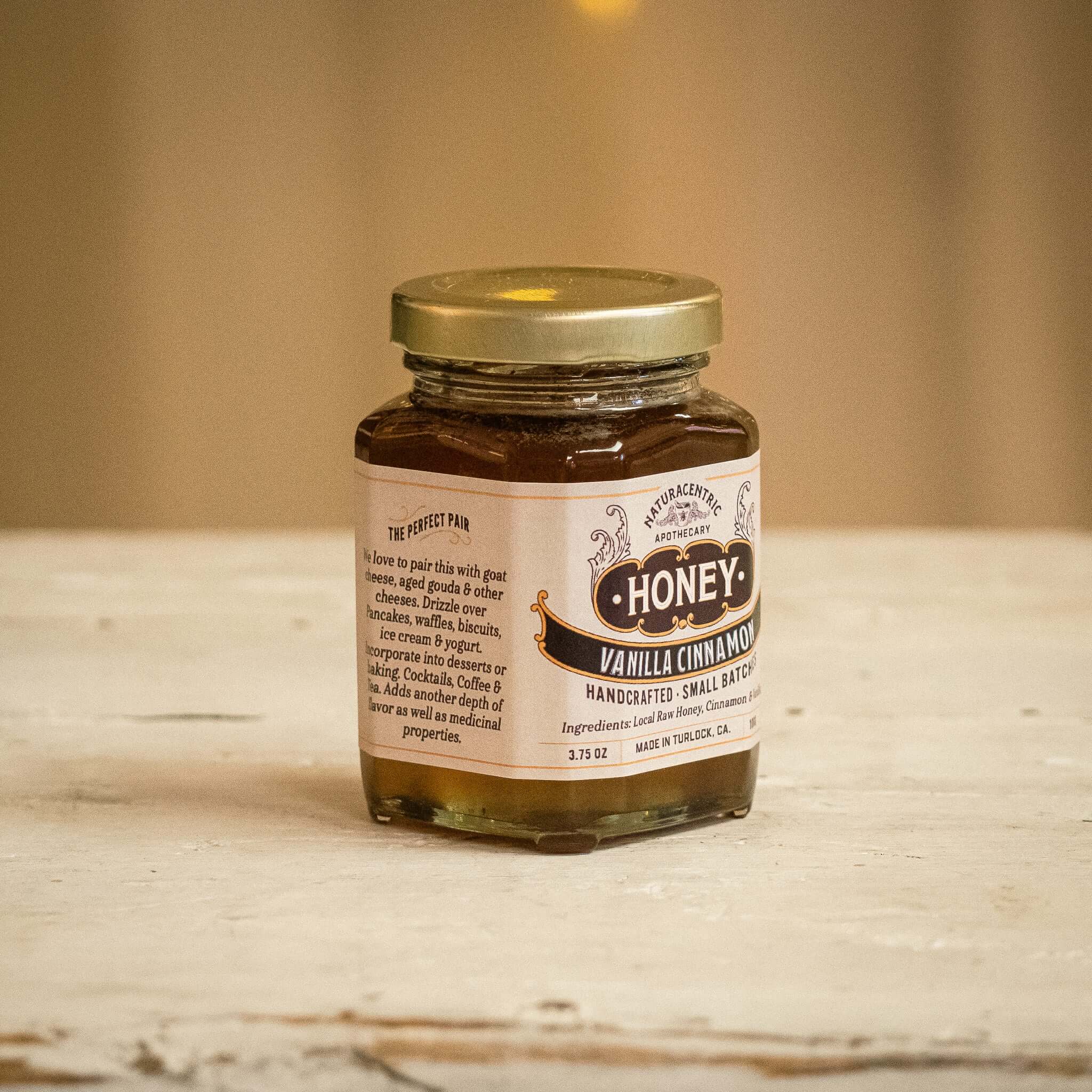 Herbal Infused Meyer Lemon Raw Honey