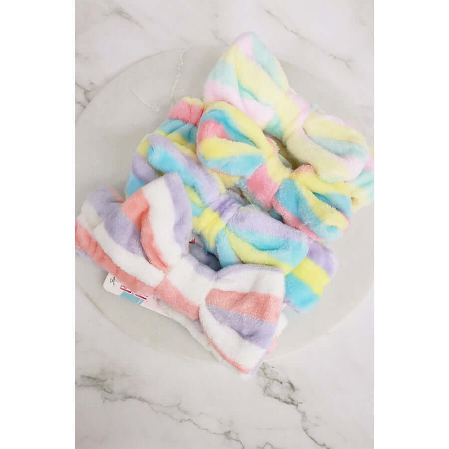 Plush Shower/Spa Headbands