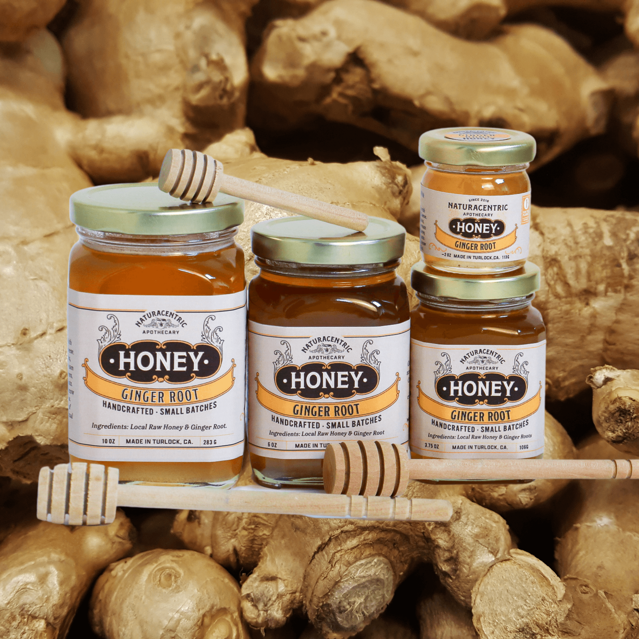 Herbal Infused Meyer Lemon Raw Honey