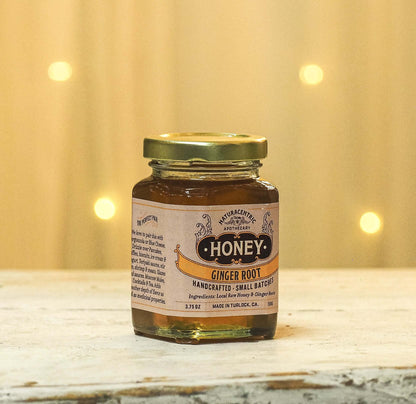 Herbal Infused Meyer Lemon Raw Honey