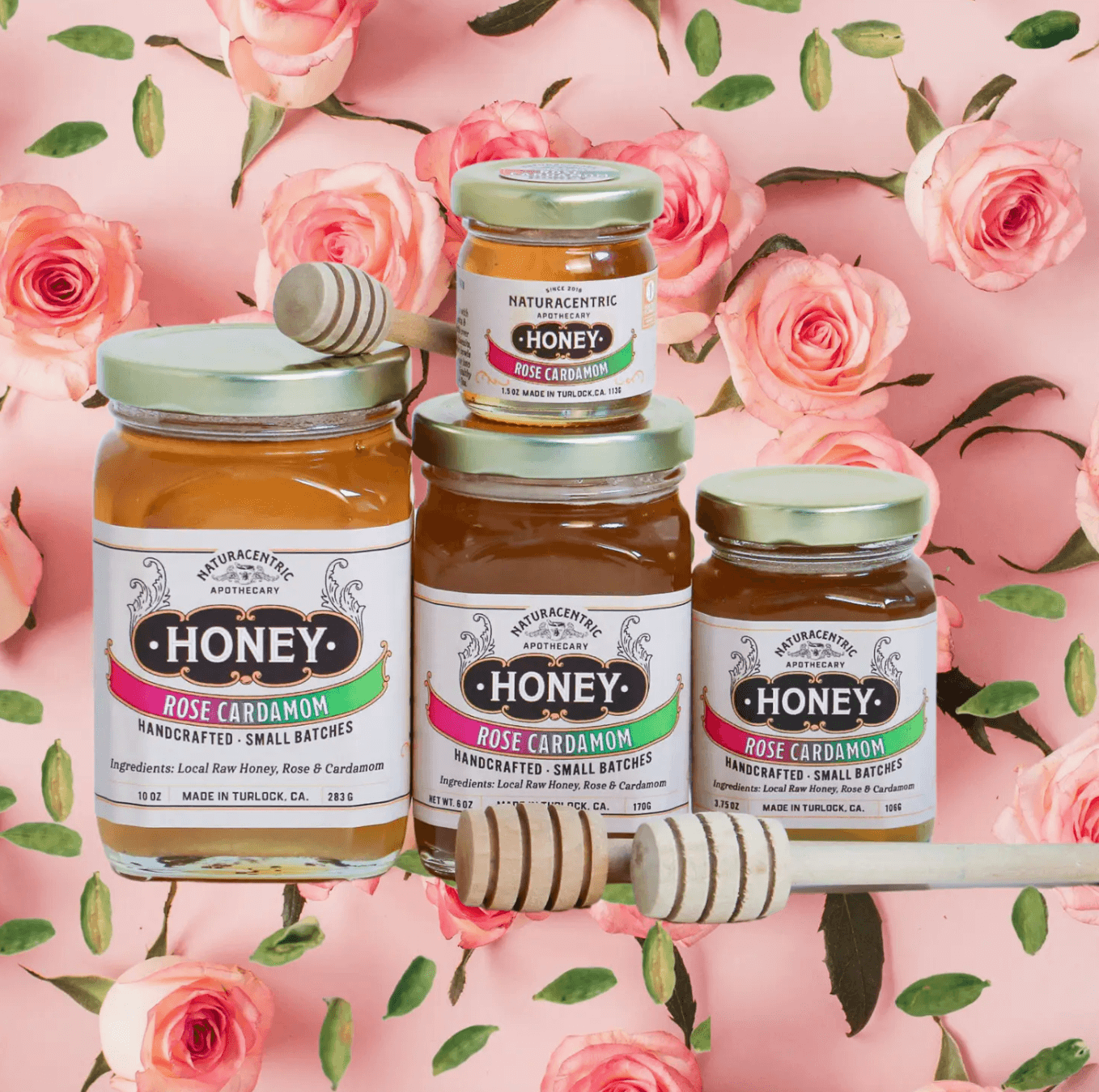 Herbal Infused Meyer Lemon Raw Honey