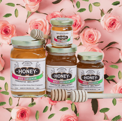 Herbal Infused Meyer Lemon Raw Honey