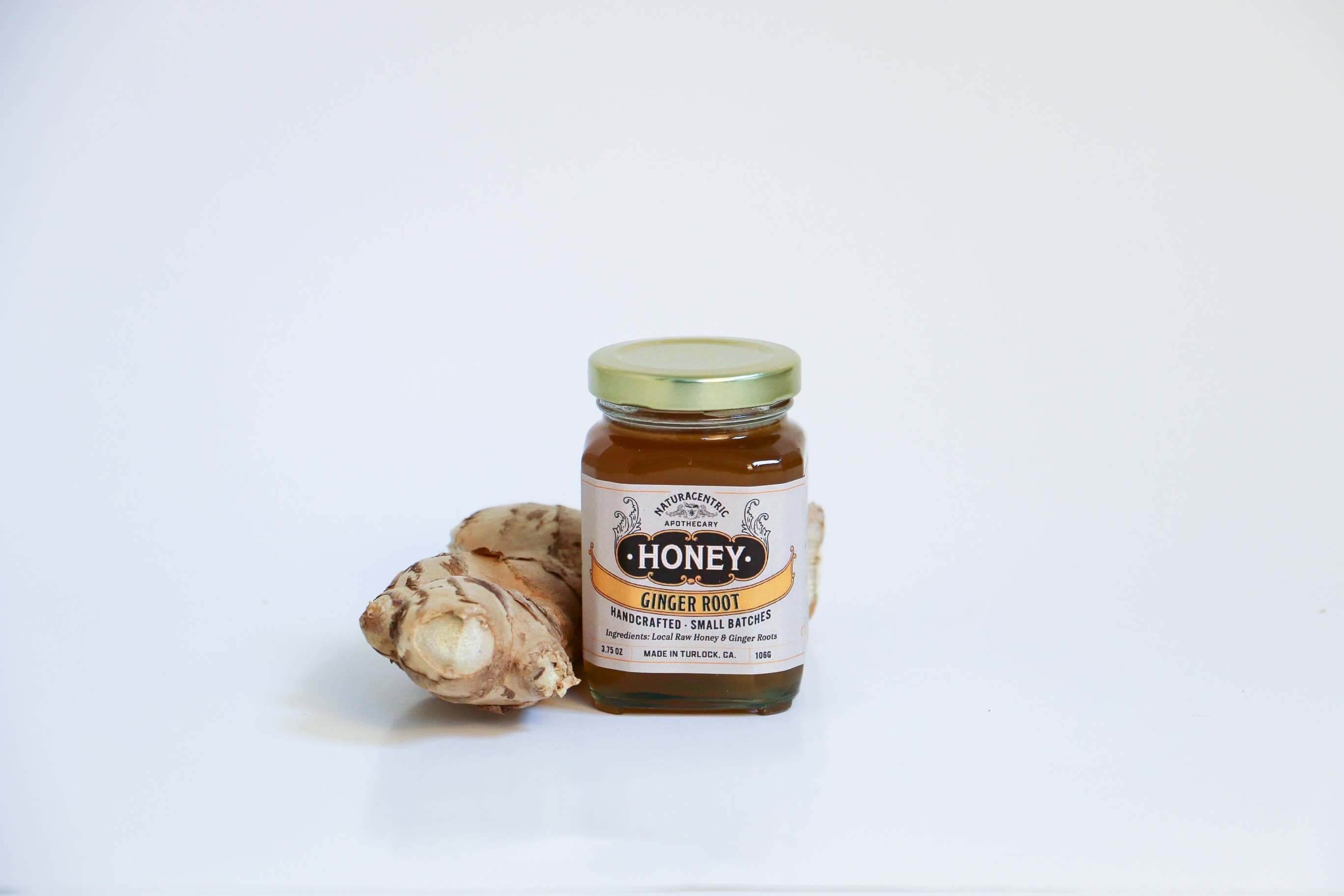 Herbal Infused Meyer Lemon Raw Honey