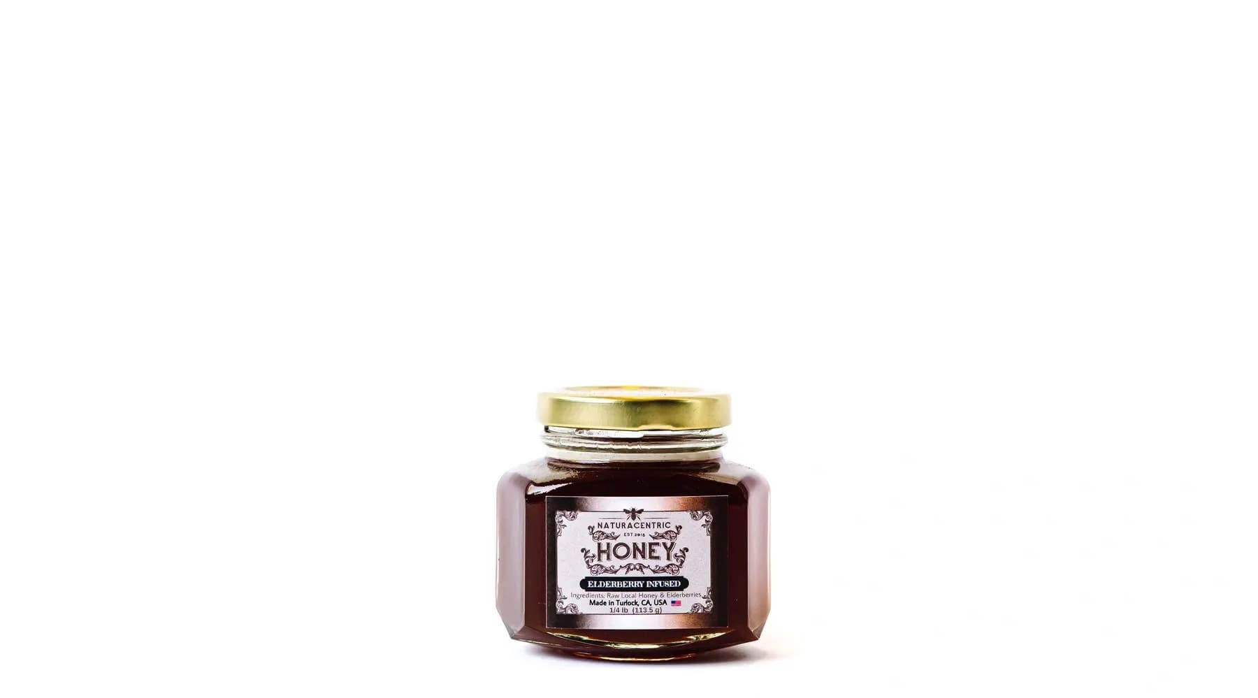 Herbal Infused Meyer Lemon Raw Honey