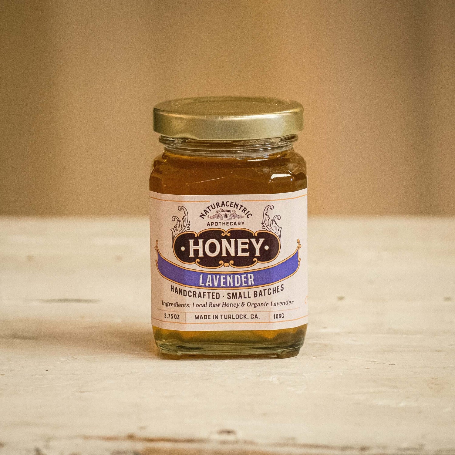 Herbal Infused Meyer Lemon Raw Honey