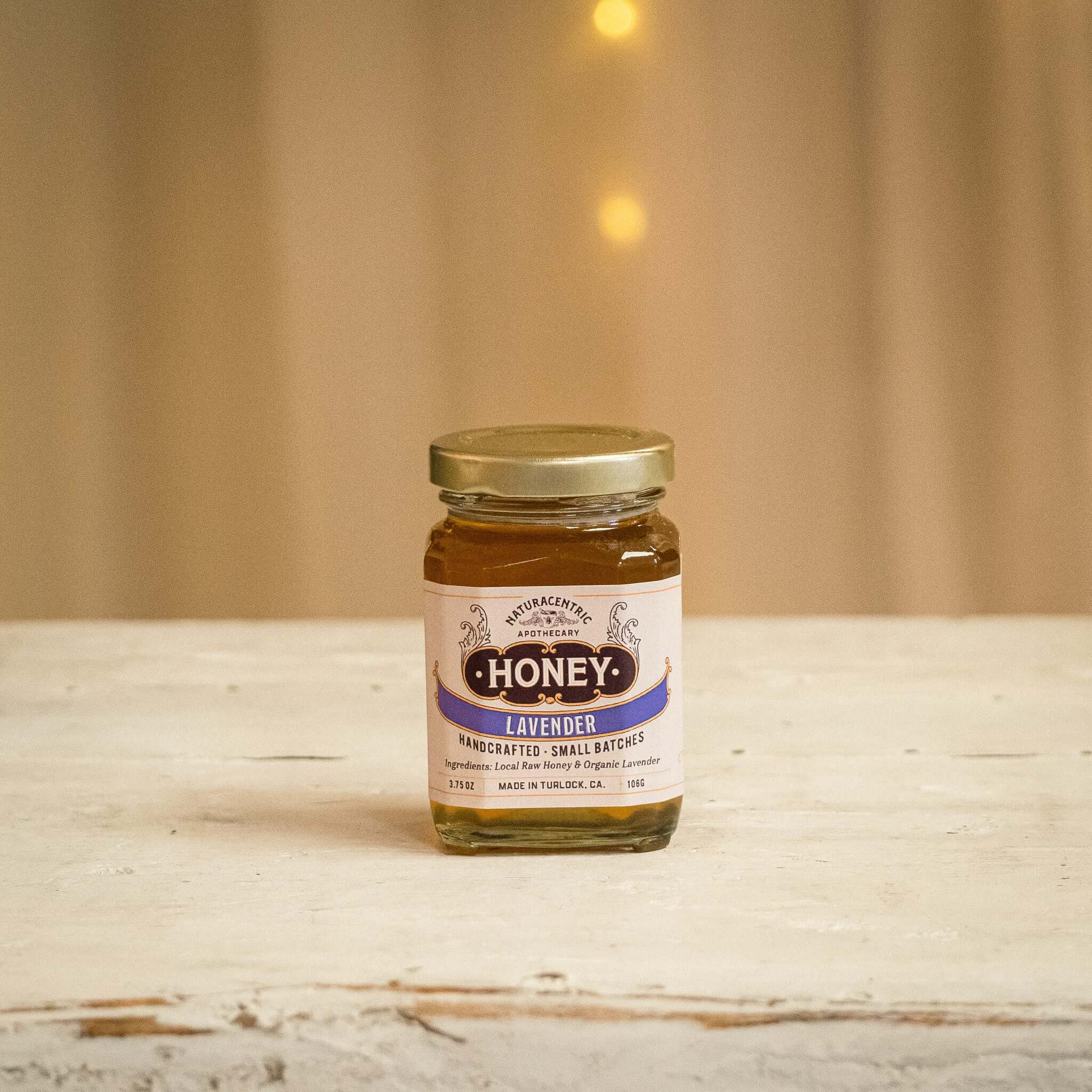 Herbal Infused Meyer Lemon Raw Honey