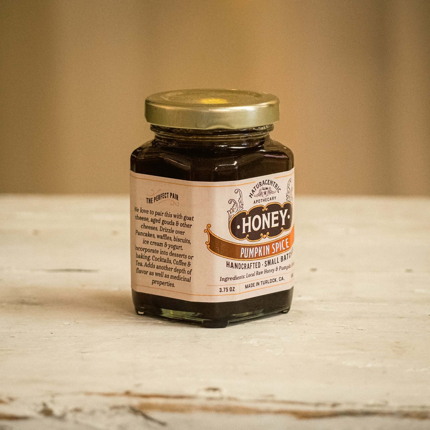 Herbal Infused Meyer Lemon Raw Honey