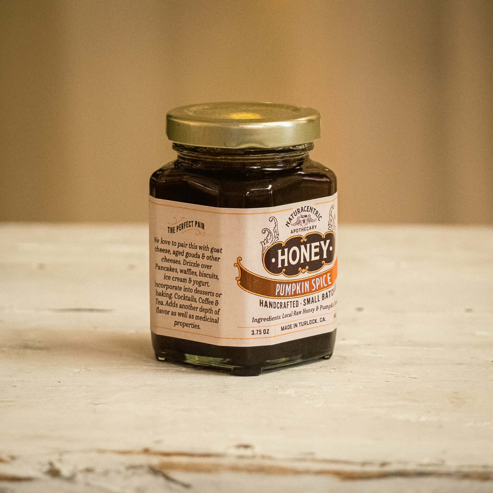 Herbal Infused Meyer Lemon Raw Honey