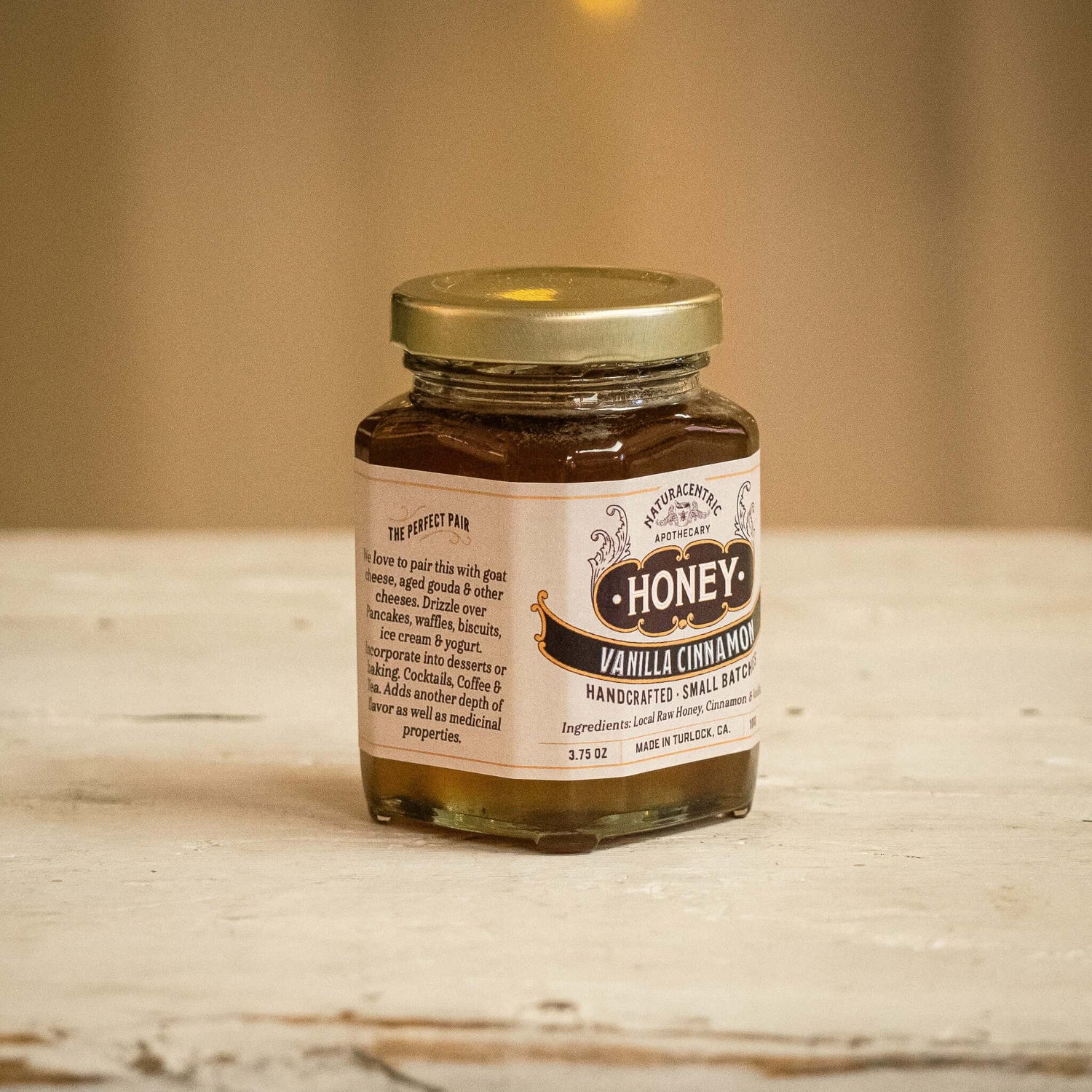 Herbal Infused Meyer Lemon Raw Honey